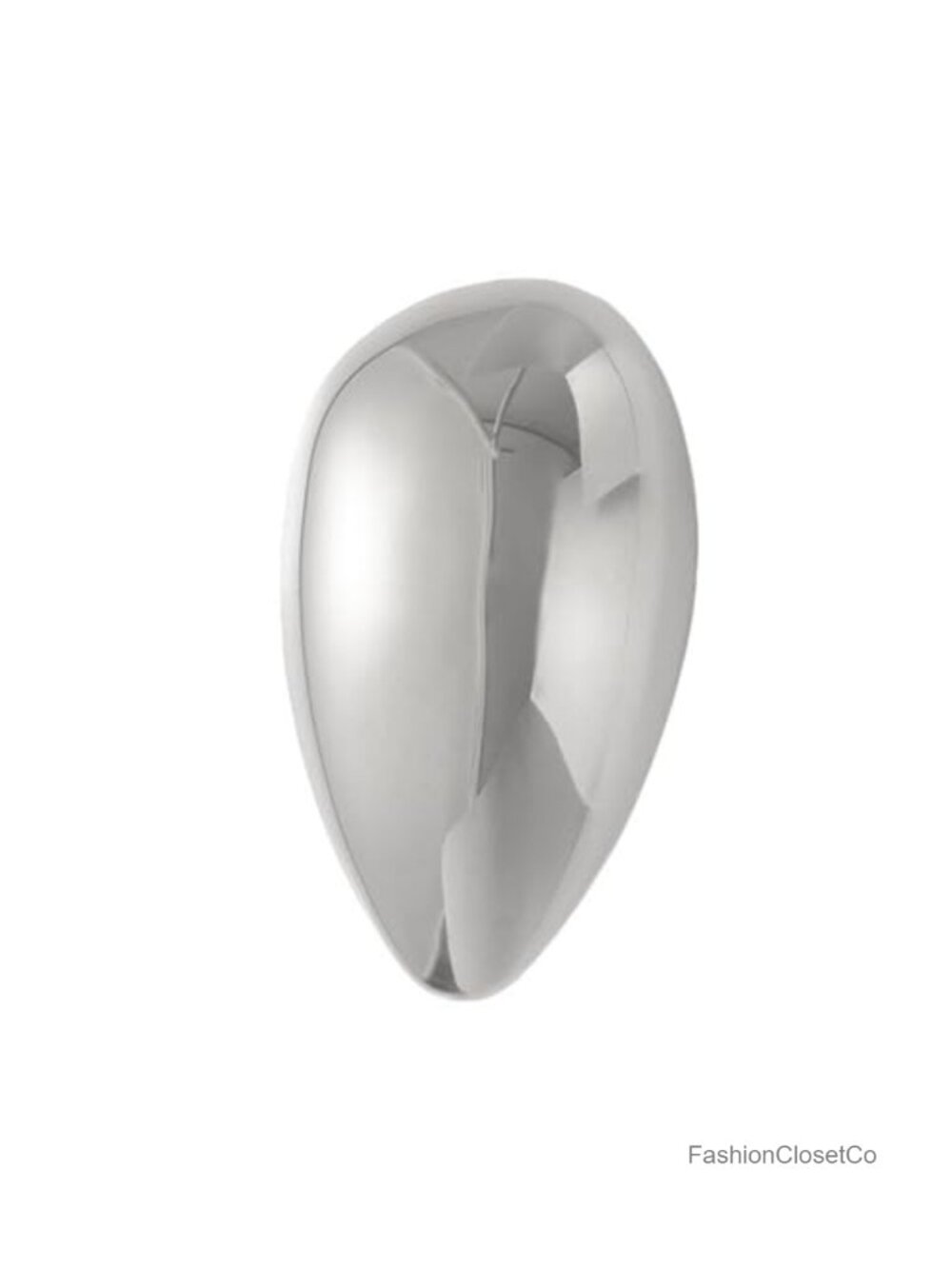 Geometric Teardrop Alloy Brooch Pin for Women